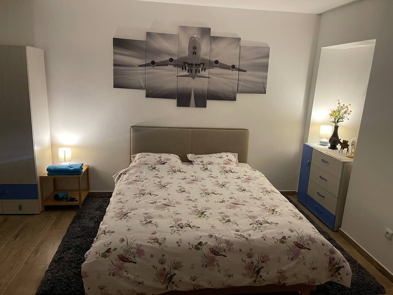 1 bedroom, WiFi, bed sheets