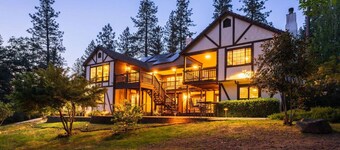 Gated Tudor-Style Estate  Enormous Chef's Kitchen  Hot Tub  Lush Landscaping