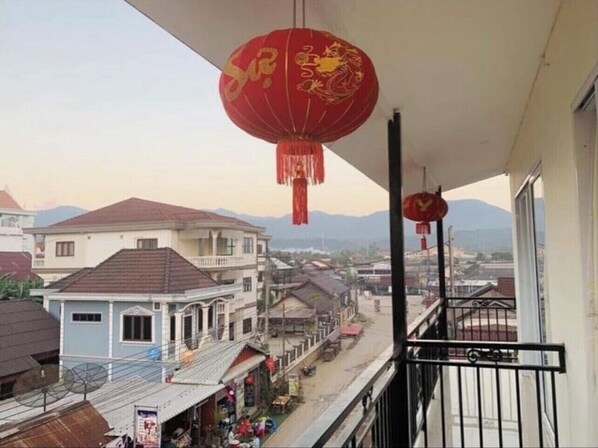 Deluxe Double Room, City View | Terrace/patio