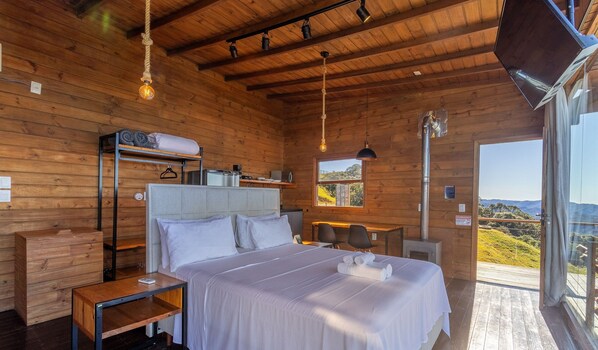 Basic Chalet | WiFi (free) - Linda cabana com jacuzzi VST004 (Anitapolis)
