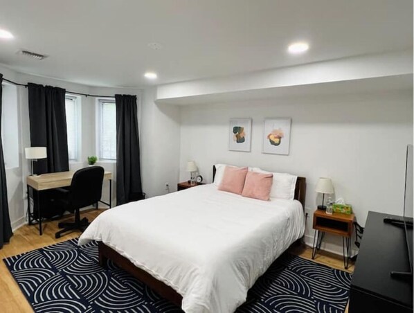 1 chambre, fer et planche à repasser, Wi-Fi, draps fournis