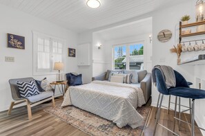 2 bedrooms, iron/ironing board, travel crib, free WiFi