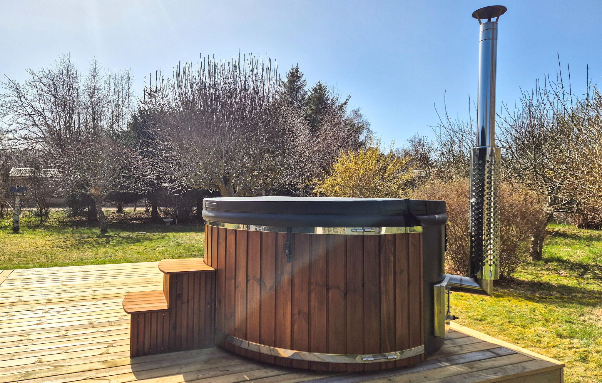 Bain à remous extérieur