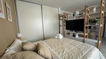 Estúdio, sacada, vista para a cidade | Wi-Fi de cortesia