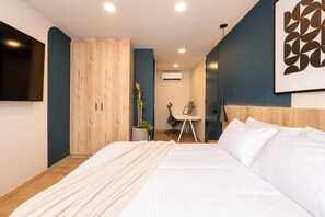 2 室のベッドルーム、WiFi、ベッドシーツ