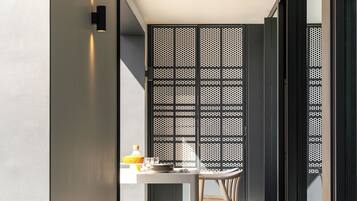 2 bedrooms, iron/ironing board, travel crib, WiFi