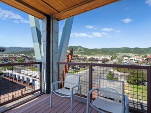 Vue depuis le balcon