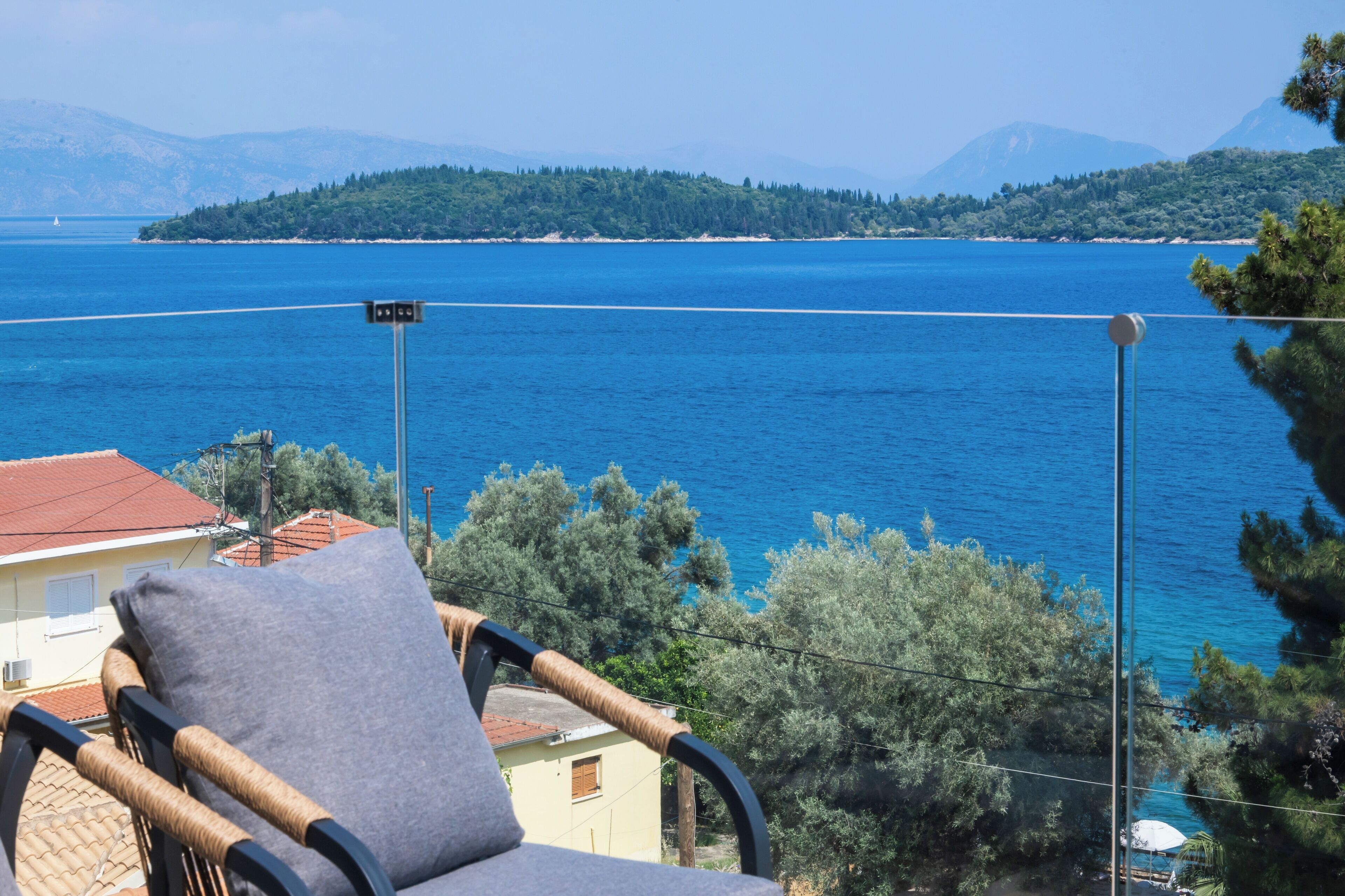 Alloggio Deluxe su due livelli, vista mare | Terrazza/patio