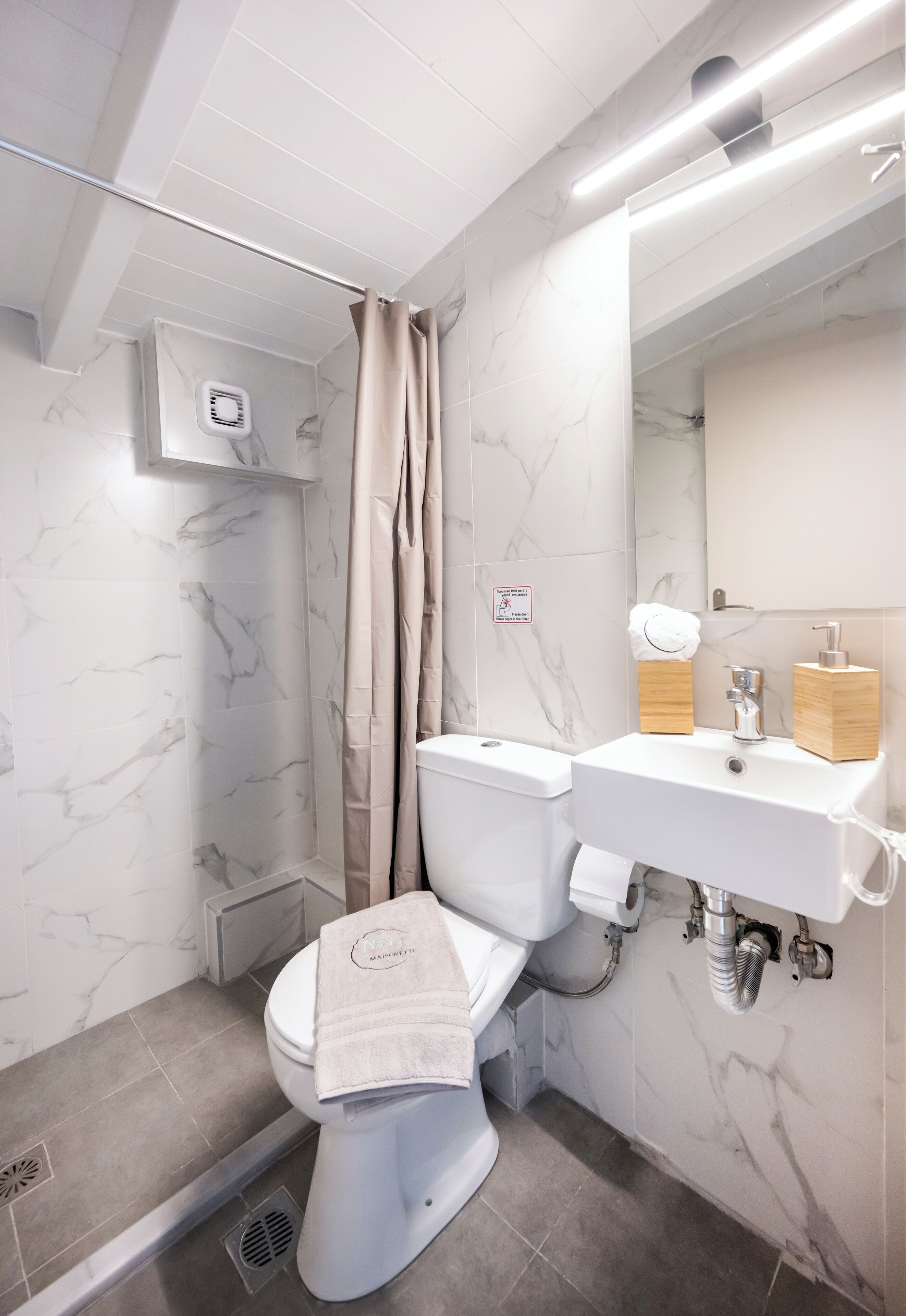 Alloggio Deluxe su due livelli, vista mare | Bagno