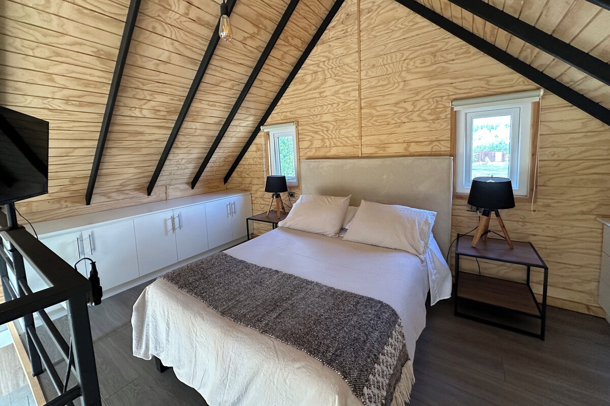 Familie huisje, 2 slaapkamers, kitchenette, uitzicht op resort | Een laptopwerkplek, gratis wifi, individueel gedecoreerd