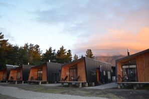 家庭小屋, 2 间卧室, 简易厨房, 花园景观 | 客房景观