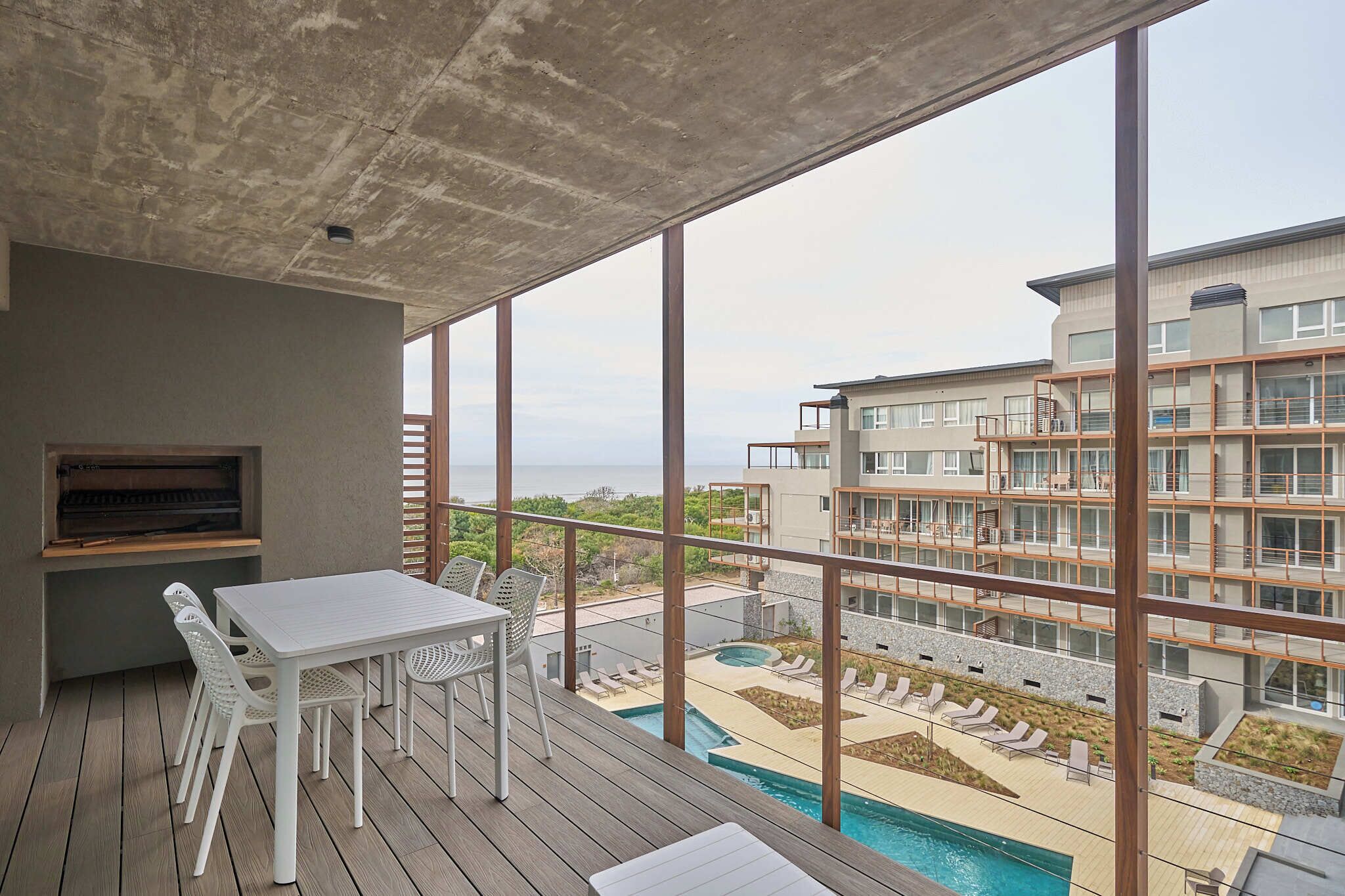 Apartment, Partial Sea View | Balcony view