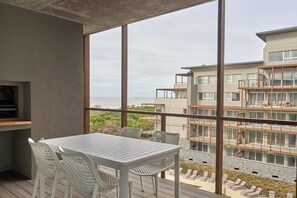 Premium appartement | Uitzicht vanaf balkon