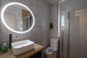 Hair dryer, soap, shampoo, toilet paper - The Secret Garden Stay (Agia Paraskevi)