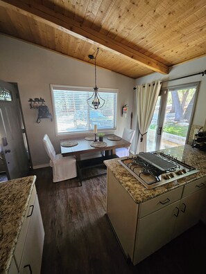 Microwave, oven, stovetop