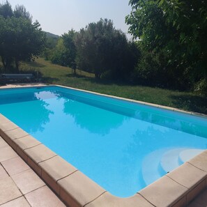 Piscine chauffée