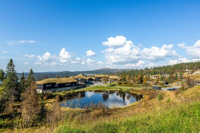 Stunning view, ski-in/ski-out, 3 bedrooms – Valdres