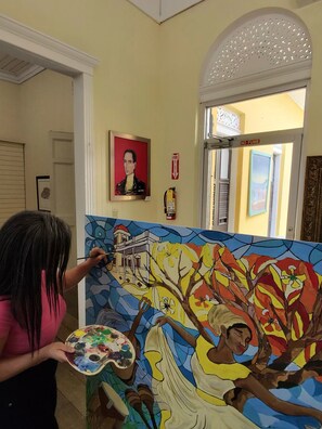 Interior - Cozy studio in charming Aguadilla with AC, WiFi (Aguadilla)