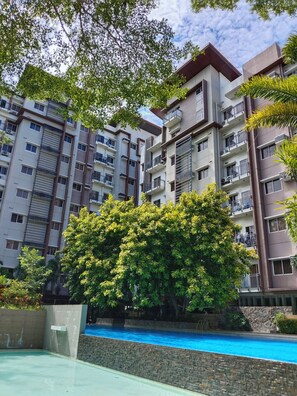 Pool - Matina Enclaves Bldg D 2Bedroom with balcony and view (Davao City)