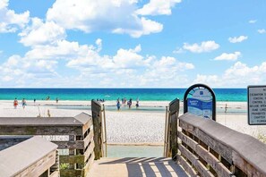 Beach nearby