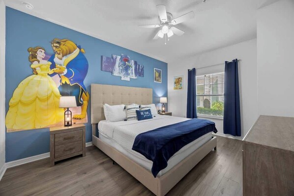 3 bedrooms, iron/ironing board, travel crib, WiFi