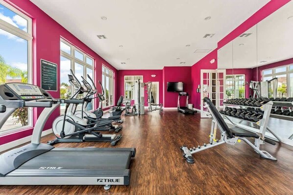 Fitnessbereich