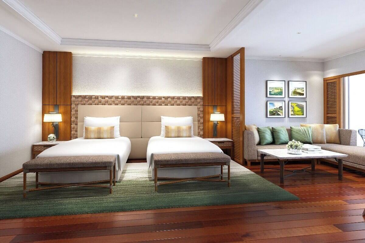 Signature Twin Room, Non Smoking | Desk, free WiFi