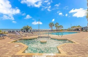 Indoor pool, a heated pool - Landmark 844 (Myrtle Beach)