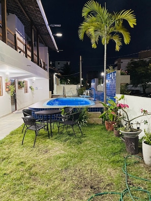 Family Quadruple Room, Air conditioning, Pool View | Terrace/patio