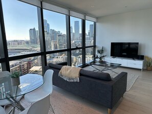 Apartment, Marina View | Living area