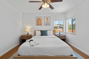 4 bedrooms, iron/ironing board, travel cot, free WiFi
