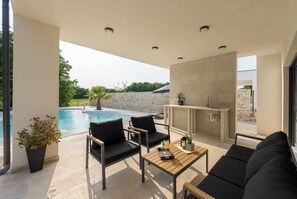 Terrace/patio - Villa Palma Dorada (Istria - Boškari) (Boškari)