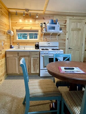 Microwave, oven, stovetop