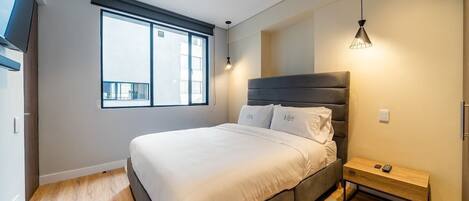 1 bedroom, iron/ironing board, bed sheets