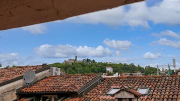 Vue depuis lâhĂ©bergement