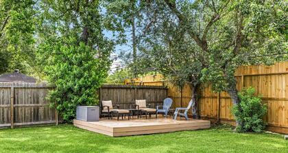 Spacious centrally located home shopping, dining, sports venues, nightlife..etc.