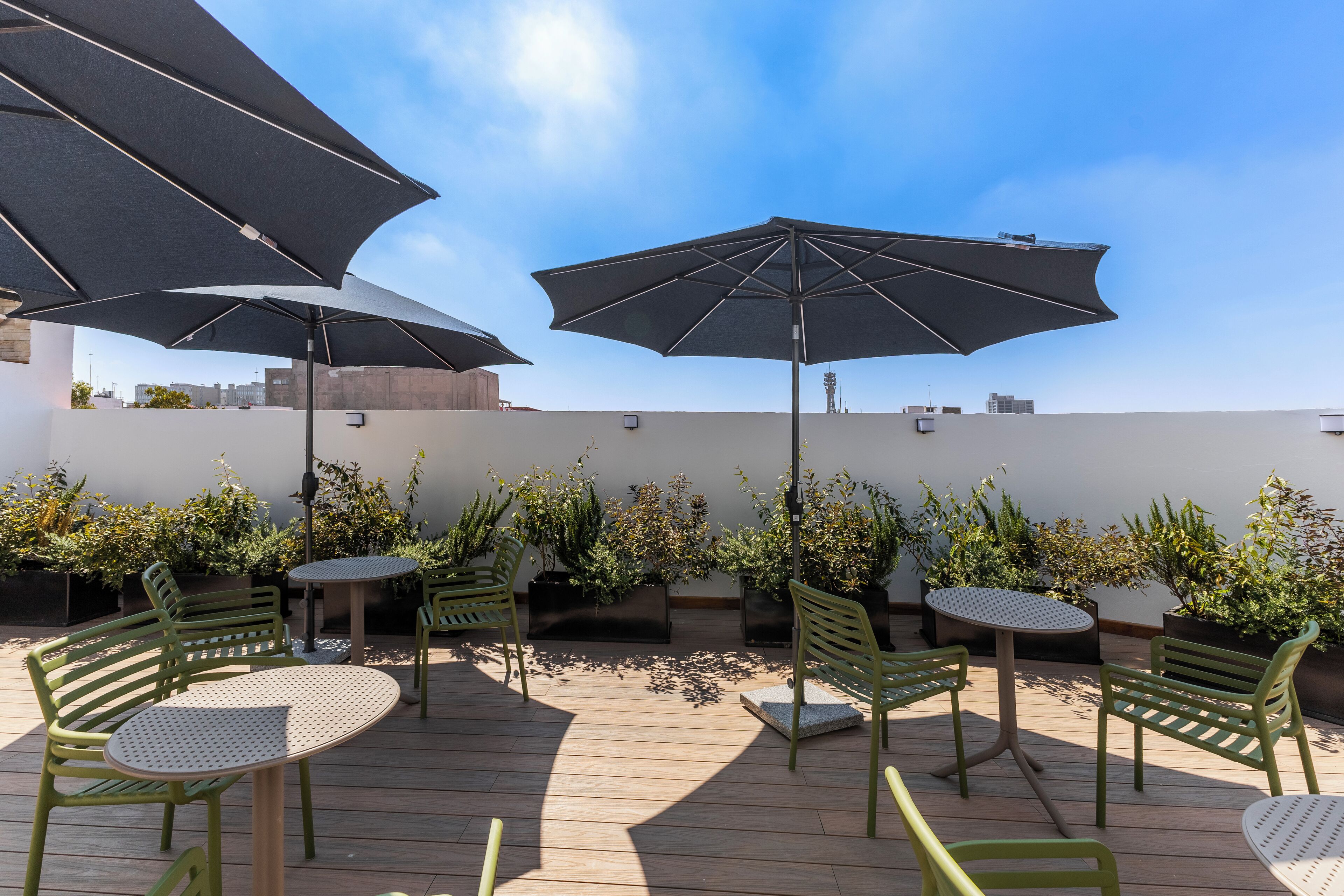 Terraza en la azotea