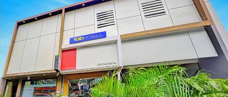 Entrée de l’hébergement