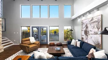 TV connectée, cheminée