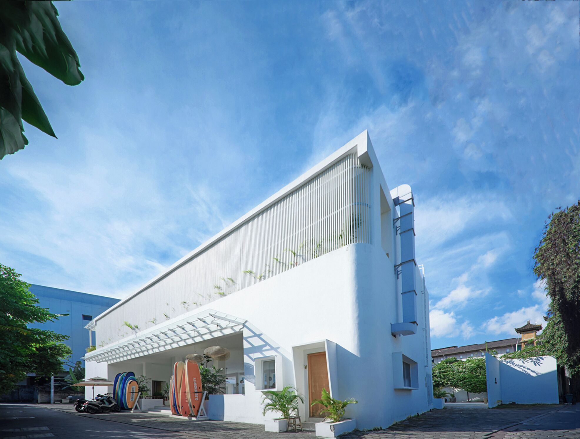 숙박 시설 정면