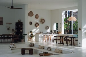 Sala de estar en el lobby