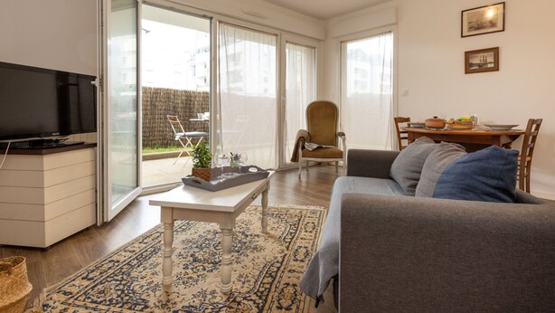Living area - Croix Désille by Interhome (Saint Malo)