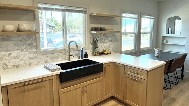 Private kitchen - Central & NEW  3-bed 2 bath Spanish Bungalow in West Adams (Los Angeles)