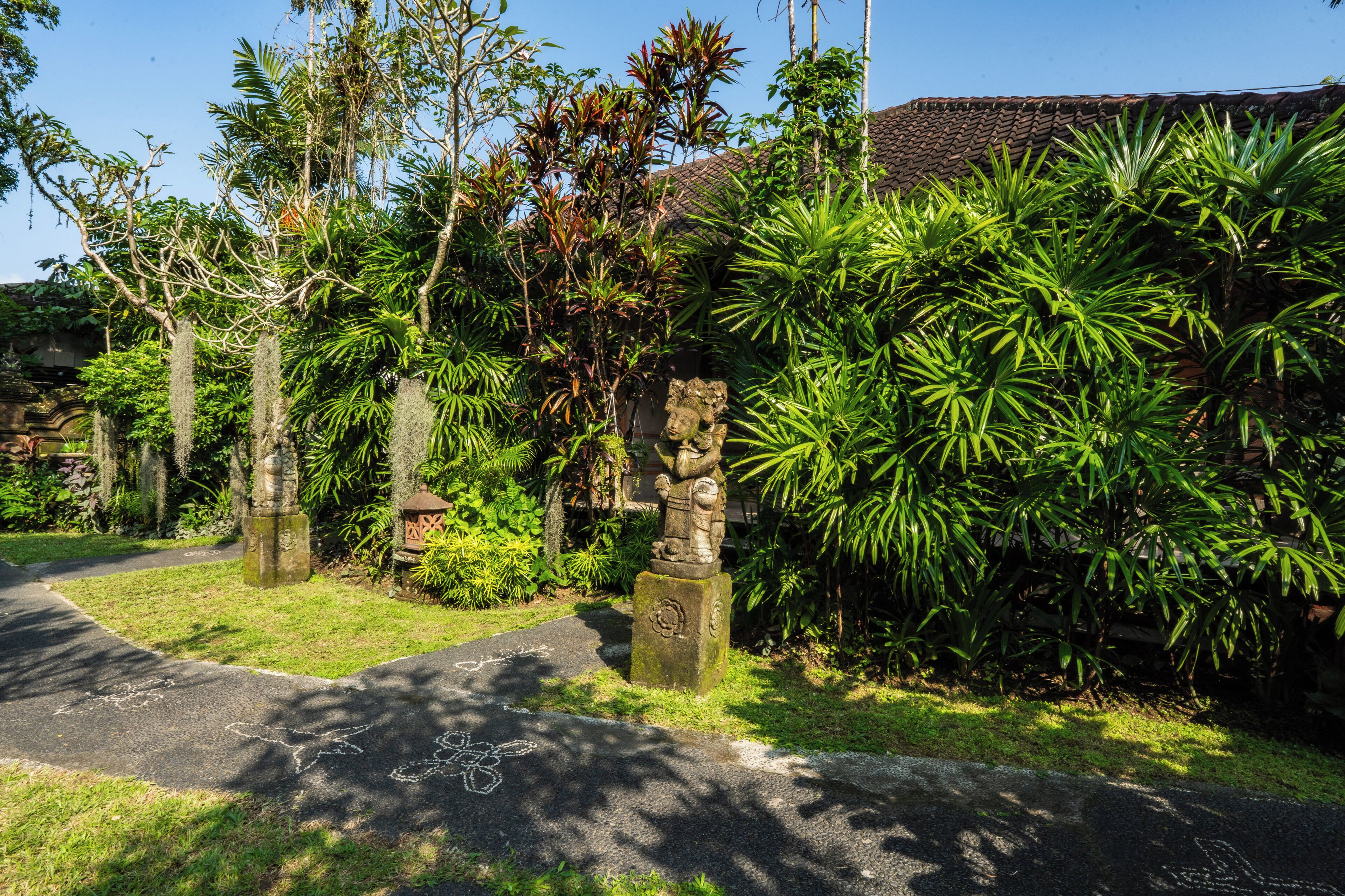 Pemandangan taman