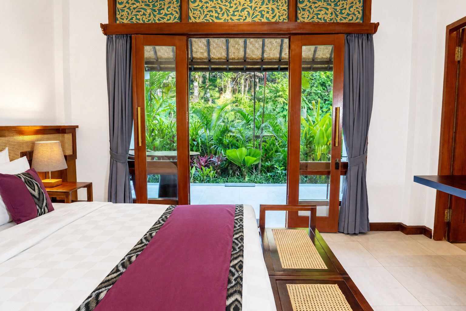 Kamar Double Standar, patio | Minibar, kedap suara, setrika/meja setrika, dan Wi-Fi gratis