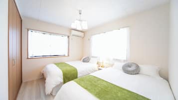 3 habitaciones, wifi gratis y ropa de cama