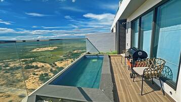 Apartment, 1 Bedroom, Private Pool, Beach View | Private pool