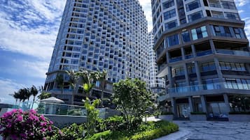 Façade de l’hébergement