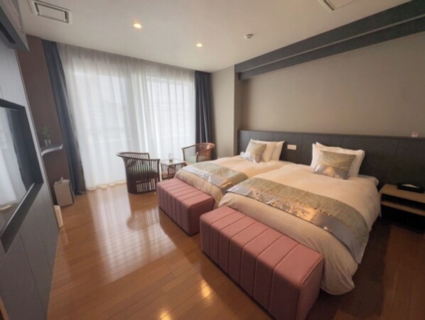 3 bedrooms, desk, iron/ironing board, free WiFi - Presidential Suite 401 / Okayama Okayama (Okayama)
