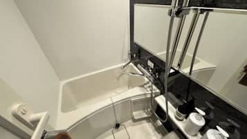 Hair dryer, towels